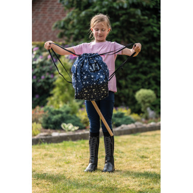 Sac de transport Hobby Horsing HKM Bleu marine étoiles