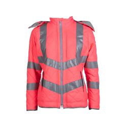 Damesjas Reflective HKM Neonroze