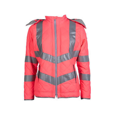 Veste femme Reflective HKM Pink néon Rose