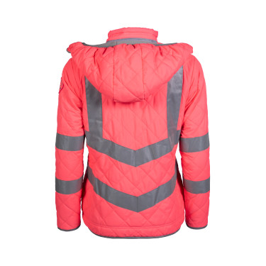Veste femme Reflective HKM Pink néon Rose