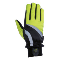 Gants Reflective HKM Jaune fluo Gants Reflective HKM Jaune fluo