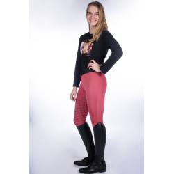 Polo à manches longues Ruby Fun HKM Noir Polo à manches longues Ruby Fun HKM Noir