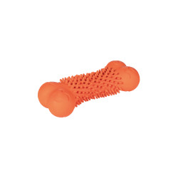 Jouet pour chien Buddy Bone III caoutchouc natu. HKM Orange Jouet pour chien Buddy Bone III caoutchouc natu. HKM Orange