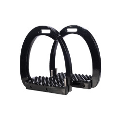 Étriers de sécurité HKM Emma Noir Étriers de sécurité HKM Emma Noir