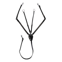 Collier de chasse HKM Dana Noir Collier de chasse HKM Dana Noir
