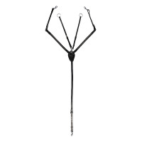 Collier de chasse HKM Dana Noir Collier de chasse HKM Dana Noir