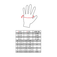 Gants en coton HKM Blanc Gants en coton HKM Blanc