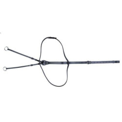 Martingale HKM en cuir Noir