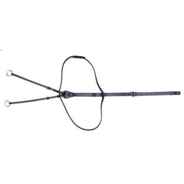 Martingale HKM en cuir Noir Martingale HKM en cuir Noir