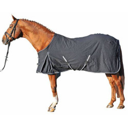 Couverture mi-saison Coton HKM Noir Couverture mi-saison Coton HKM Noir