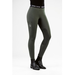 Legging Wien Style basanes en silicone HKM Vert olive