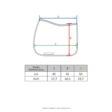 Tapis Charly Shetty HKM Bleu aqua