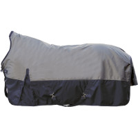 HKM Edmonton highneck deken 1680D 300g Grijs / zwart HKM Edmonton highneck deken 1680D 300g Grijs / zwart