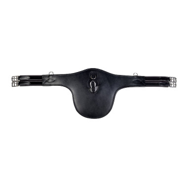 Sangle bavette HKM Noir Sangle bavette HKM Noir