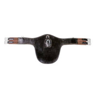 Sangle bavette HKM Marron