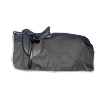 Couvre-reins imperméable avec découpe de selle HKM Bleu