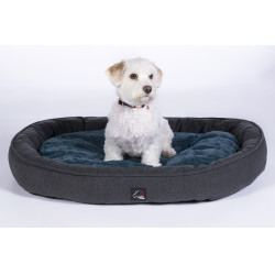Hondenbed Anam Cara ovaal HKM Bleu foncé / pétrole Hondenbed Anam Cara ovaal HKM Bleu foncé / pétrole