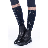 Minimal HKM Sokken Marineblauw / camelkleurig Minimal HKM Sokken Marineblauw / camelkleurig