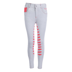 Pantalon Bibi&Tina fond intégral en silicone HKM Gris clair Pantalon Bibi&Tina fond intégral en silicone HKM Gris clair