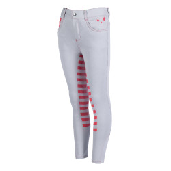 Pantalon Bibi&Tina fond intégral en silicone HKM Gris clair Pantalon Bibi&Tina fond intégral en silicone HKM Gris clair