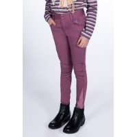 Broek Alva volledig zitvlak in siliconen HKM Donker lila Violet Broek Alva volledig zitvlak in siliconen HKM Donker lila Violet