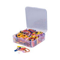 Élastiques à natter Soft Colour HKM Multicolore Multi-couleurs Élastiques à natter Soft Colour HKM Multicolore Multi-couleurs