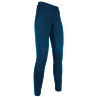 Legging Yvi fond intégral en silicone HKM Bleu foncé Legging Yvi fond intégral en silicone HKM Bleu foncé