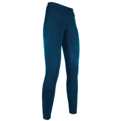Legging Yvi fond intégral en silicone HKM Bleu foncé Legging Yvi fond intégral en silicone HKM Bleu foncé