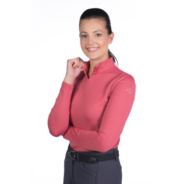 T-shirt technique HKM Basic manches longues Rose framboise T-shirt technique HKM Basic manches longues Rose framboise