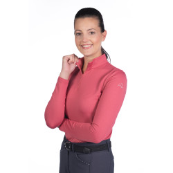 T-shirt techniek HKM Basic lange mouwen Frambozenroze