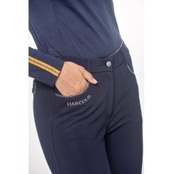 Pantalon polaire équitation Harcour Jaipur Marine Bleu marine