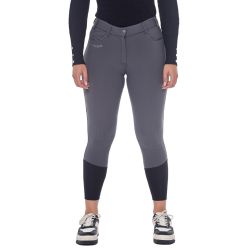 Pantalon polaire équitation Harcour Jaipur Gris anthracite Pantalon polaire équitation Harcour Jaipur Gris anthracite