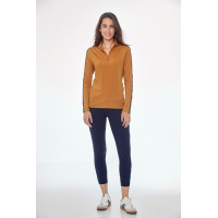 Polo Harcour Pistach femme Golden Yellow Jaune