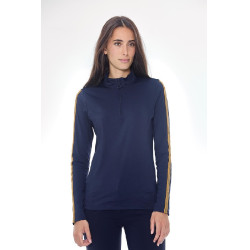 Polo Harcour Pistach dames Marine Polo Harcour Pistach dames Marine