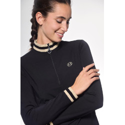 Polo Techniek Harcour Alpha dames Zwart Polo Techniek Harcour Alpha dames Zwart