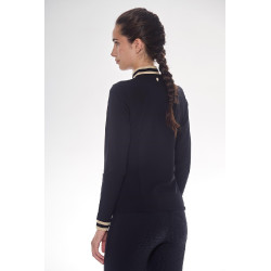 Polo Technique Harcour Alpha femme Noir Polo Technique Harcour Alpha femme Noir