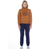 Pull Harcour Plaza femme Golden Yellow Jaune