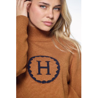 Pull Harcour Plaza femme Golden Yellow Jaune