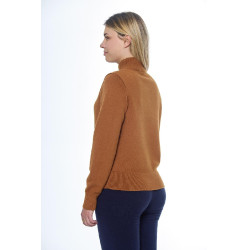 Pull Harcour Plaza femme Golden Yellow Jaune