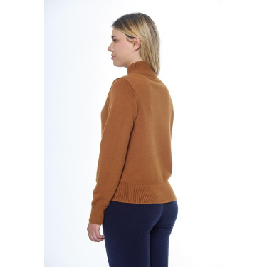 Pull Harcour Plaza femme Golden Yellow Jaune