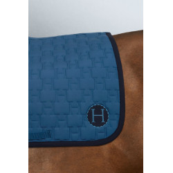 Harcour Salva Zadeldekje Staalblauw