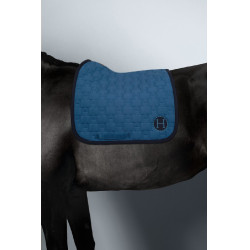 Harcour Salva Zadeldekje Staalblauw