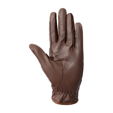 Gants cuir et mesh femme Horze Marron