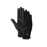 Zomerrijhandschoenen mesh gaas Sabrina dames Horze Zwart Zomerrijhandschoenen mesh gaas Sabrina dames Horze Zwart