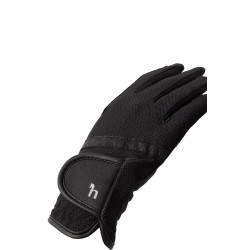 Gants d'été filet mesh Sabrina femme Horze Noir