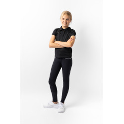 Polo fonctionnel à manches courtes Denise enfant Horze Bleu marine foncé Polo fonctionnel à manches courtes Denise enfant Horze Bleu marine foncé