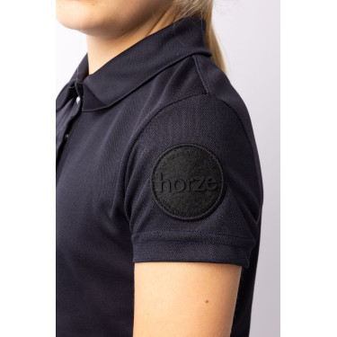 Functioneel poloshirt met korte mouwen Denise kind Horze Functioneel poloshirt met korte mouwen Denise kind Horze