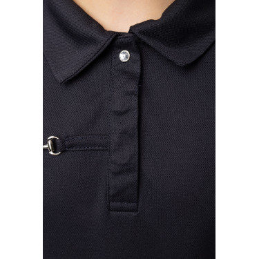 Functioneel poloshirt met korte mouwen Denise kind Horze Functioneel poloshirt met korte mouwen Denise kind Horze