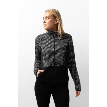 Fleecejas Neve Horze Zwart kaviaar