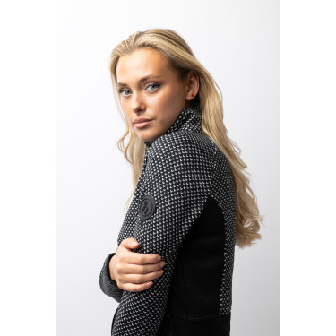 Fleecejas Neve Horze Zwart kaviaar